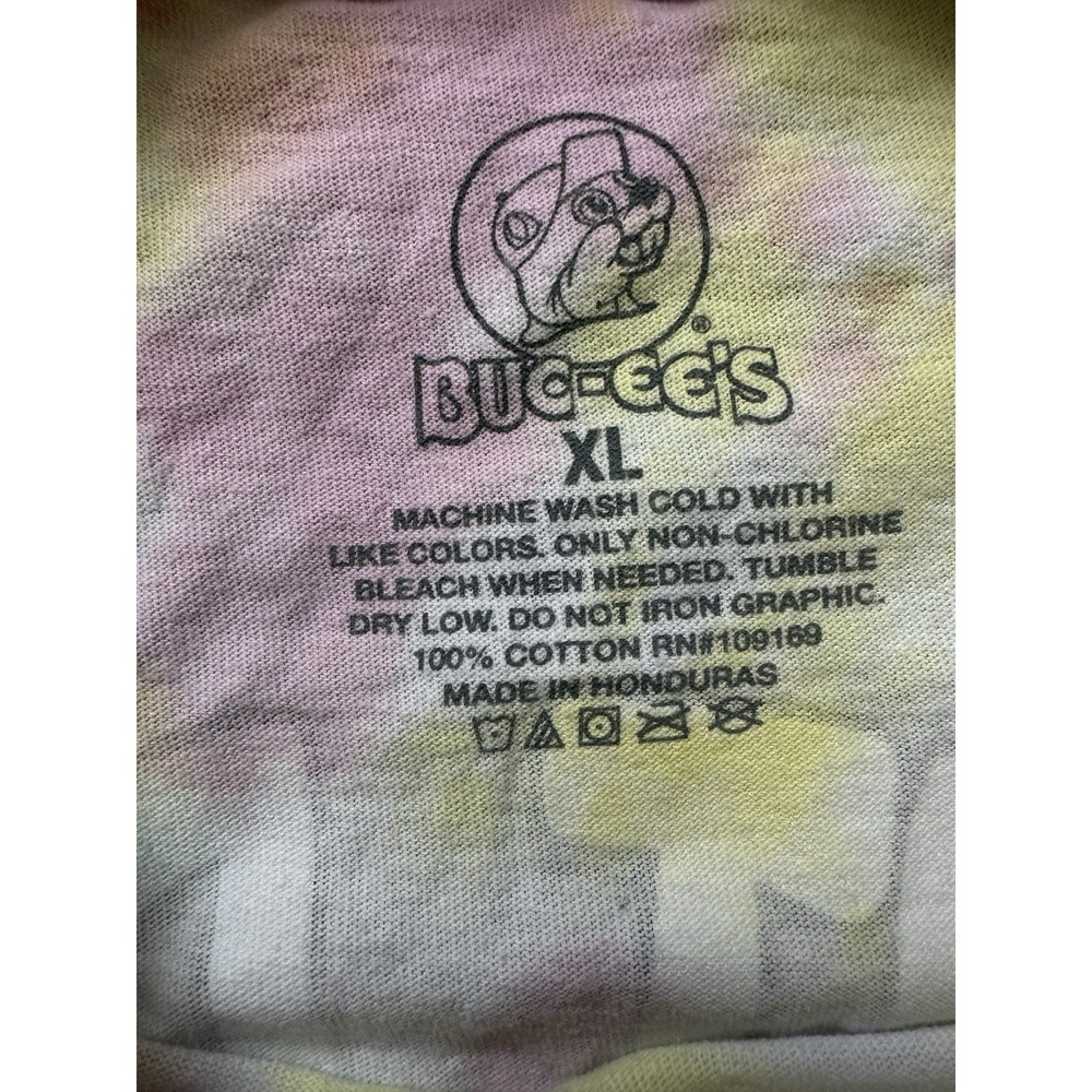 Bucees Texas Easter Tie Dye Shirt XL Cotton Unisex But Did You Dye?‎ - Picture 3 of 6